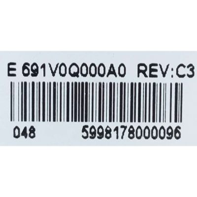 MAIN PARA TV TOSHIBA / NUMERO DE PARTE 631V0Q000A0 / VTV-L55736 REV:1 / 691V0Q000A0 / 5998178000096 / MODELO 55LF621U21 - Imagen 3